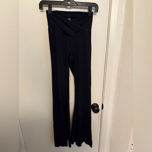 Black Women's Pants flare leggings